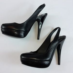 NWT Aldo Black Heels Pumps Size 38 UK, 8 US